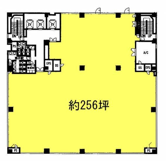 恵比寿スクエアビル4F 間取り図