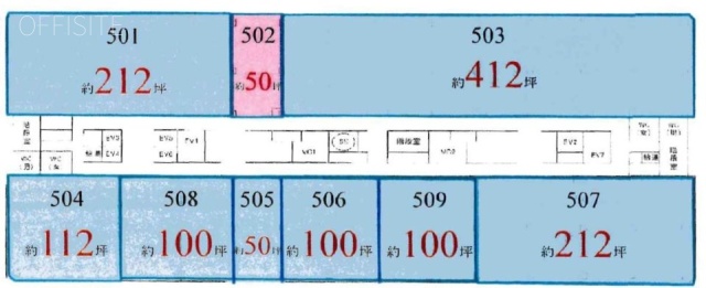 ヒューリック葛西臨海ビル503 間取り図