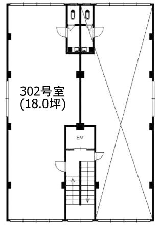 第一内神田ビル302 間取り図