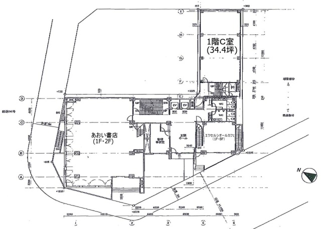 第一カスヤビルC 間取り図