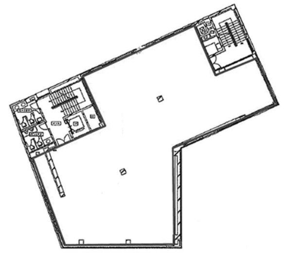 千住野村證券ビル4F 間取り図