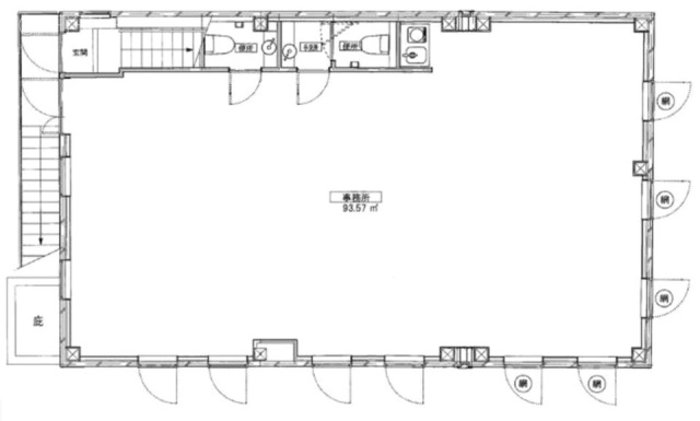 セントラルビル2F 間取り図