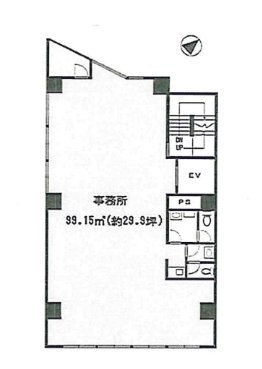 第一松岡ビル2F 間取り図