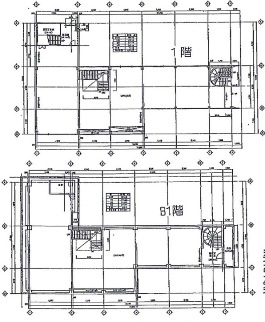 厚木PGビルB1F～1F 間取り図