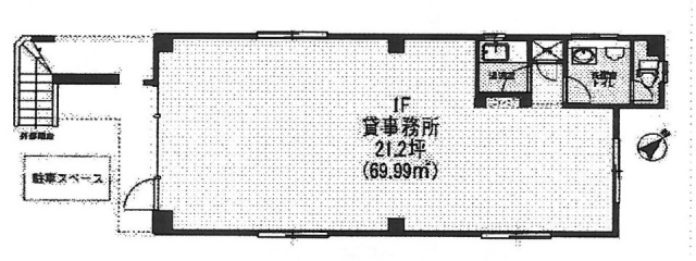 山栄ビル1F 間取り図