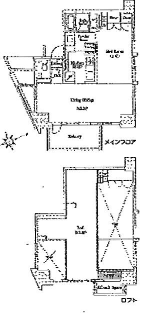 アジリア代々木J’sビル903 間取り図