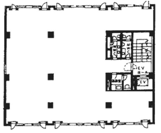 第二山内ビル2F 間取り図