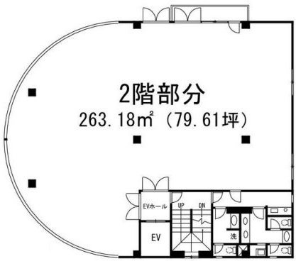 曽我白山ビル2F 間取り図