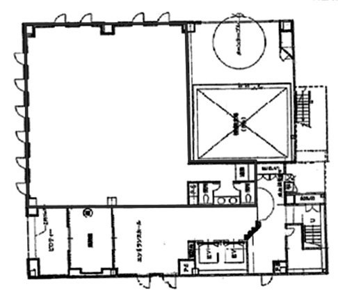 三和港南ビル1F 間取り図