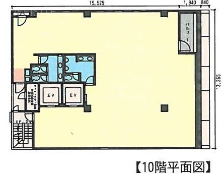VORT銀座maxim10F 間取り図