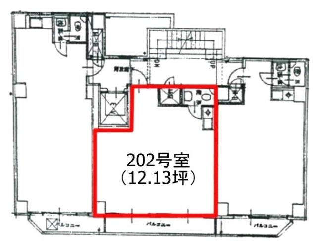 大月ビル202 間取り図