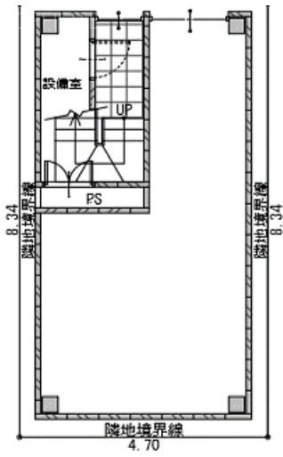 神田ビル1F 間取り図