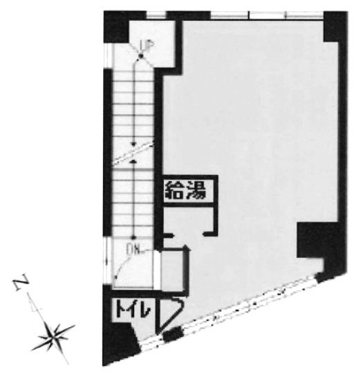 大根河岸ビル4F 間取り図
