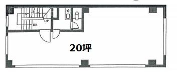 共伸ビル4F 間取り図