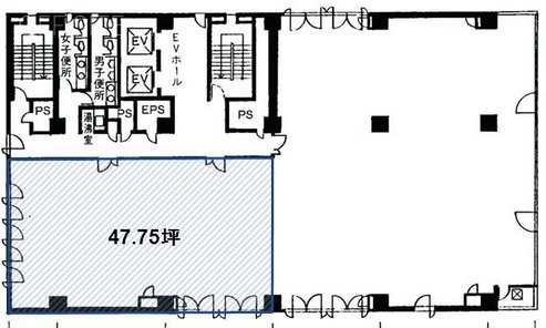 新横浜センタービルA 間取り図