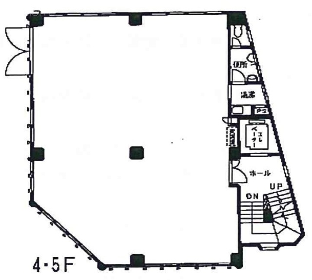 I.S(多田)ビル5F 間取り図