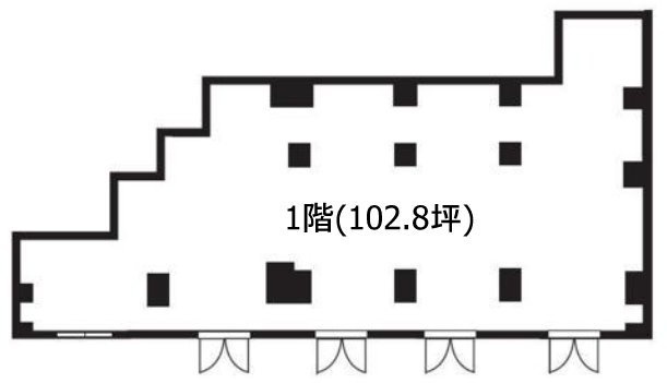 ナビウス新中野1F 間取り図