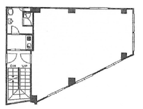 竹田ビル301 間取り図