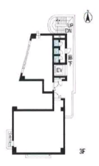 (仮)西早稲田2丁目ビル3F 間取り図