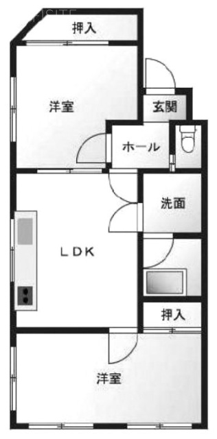 I・Kビル3F 間取り図