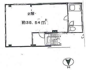 山谷ビル2F 間取り図