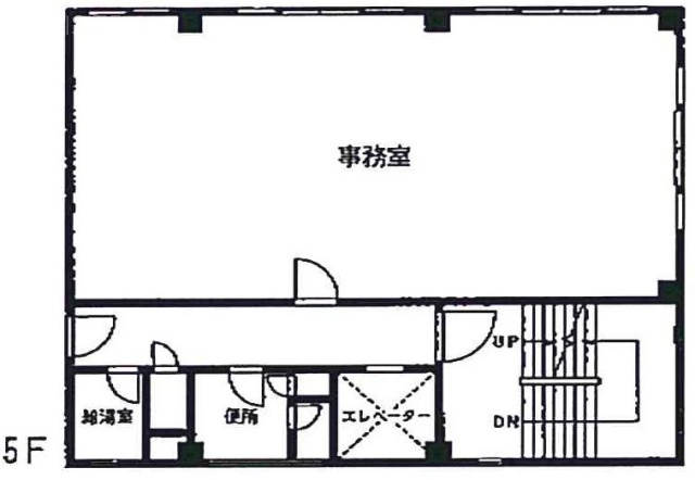 新光森野ビル5F 間取り図