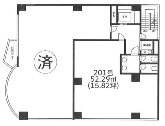 タイムビル11201 間取り図