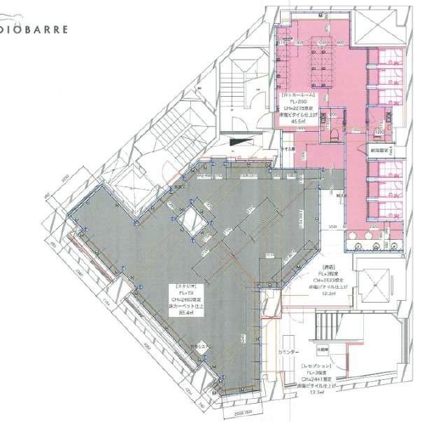 goodoffice渋谷駅前B1F 間取り図