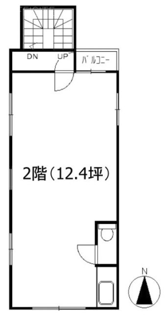 土屋ビル2F 間取り図