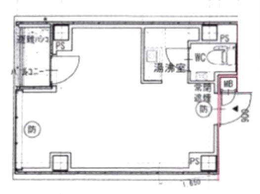 NOZY東日本橋ビル202 間取り図