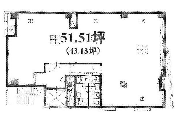 ASKビル8F 間取り図