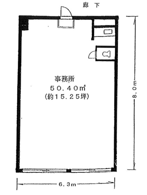 寺田ビル701 間取り図