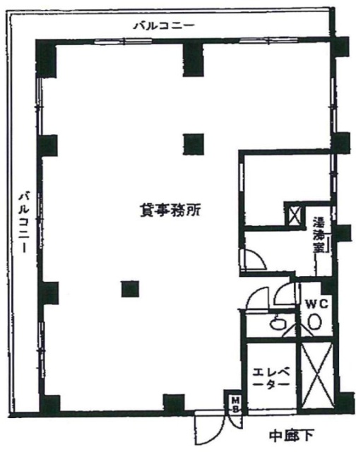 渋谷アジアマンション305 間取り図