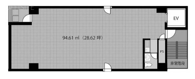 第一浜松町ビル3F 間取り図