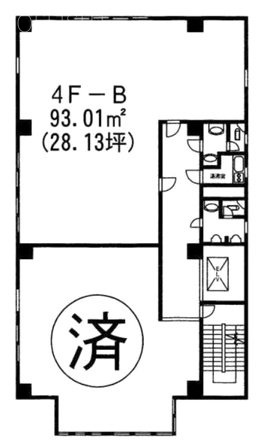 佐山ビルB 間取り図