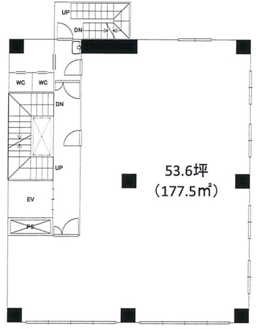 中信ビル6F 間取り図