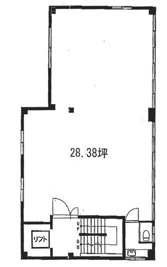 ベルテック東京ビル3F 間取り図