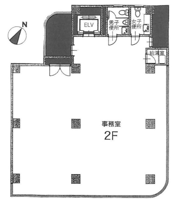 NSビル2F 間取り図