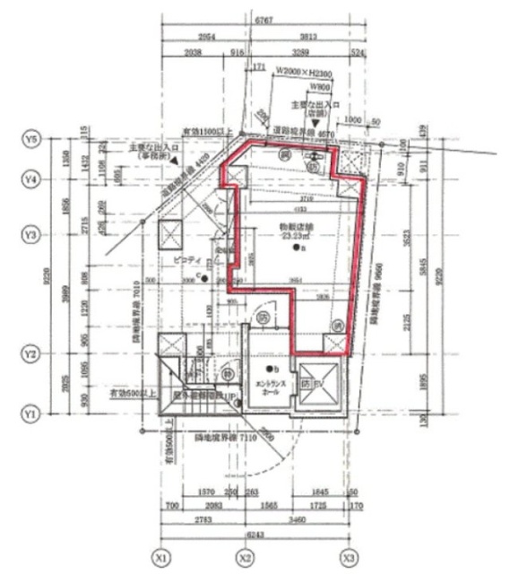 石田ビル東神田1F 間取り図