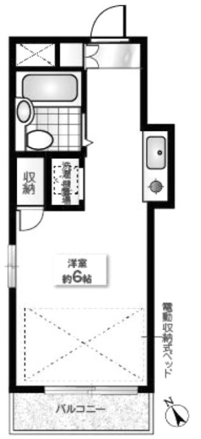 プレール恵比寿ビル3F 間取り図