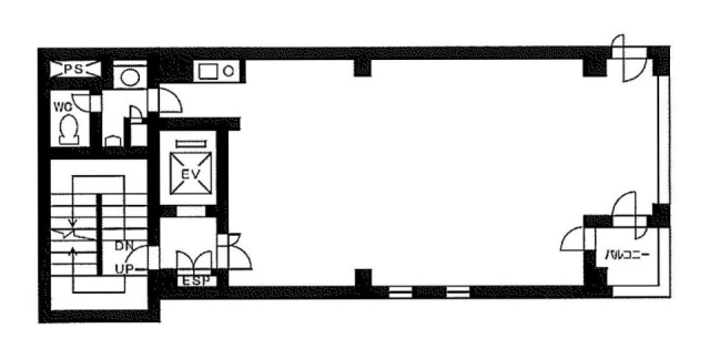 モーリオン湯島3F 間取り図