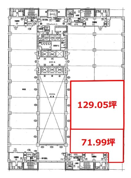 リバーサイド隅田9F 間取り図