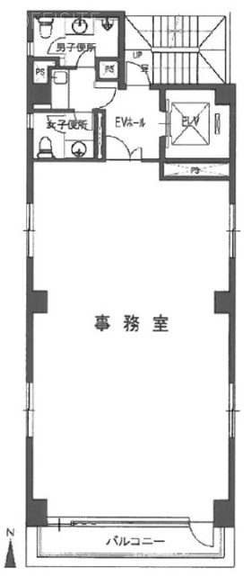 SK美土代町ビル6F 間取り図