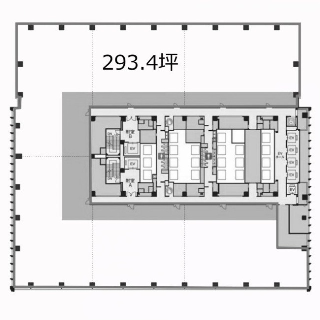 msb Tamachi 田町ステーションタワーS2305 間取り図