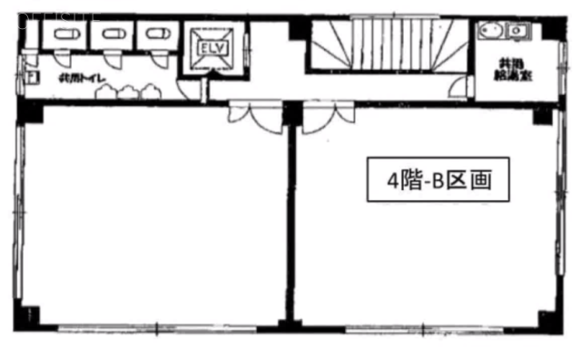 愛染堂ビルB 間取り図