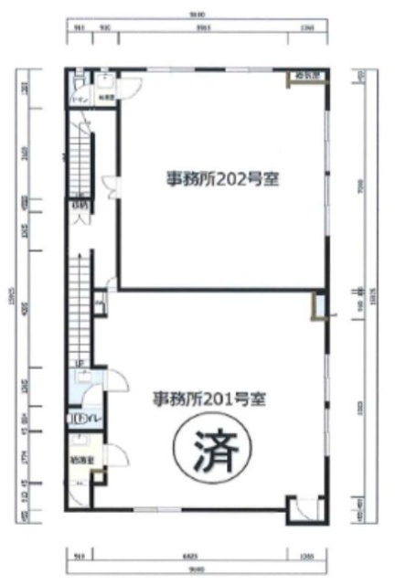 大宮ヤマトビル202 間取り図