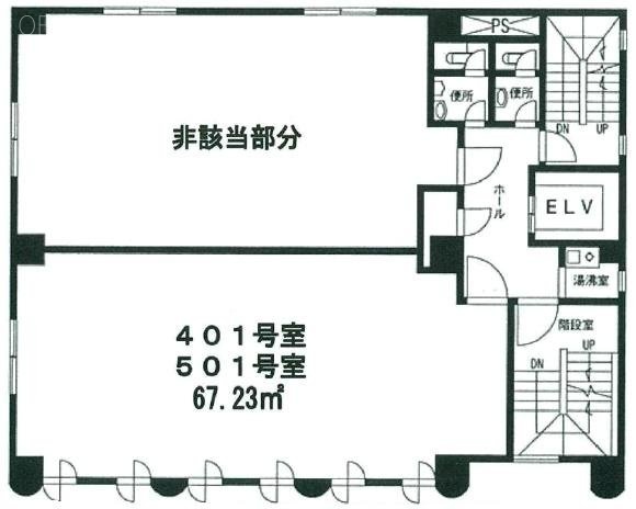 井口ビル501 間取り図