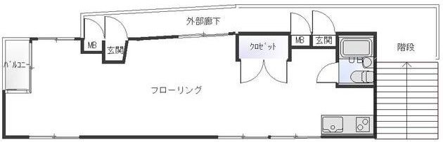 キャロルリーフ表参道ビル301 間取り図
