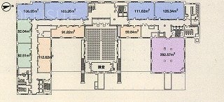 明治生命館7F 間取り図