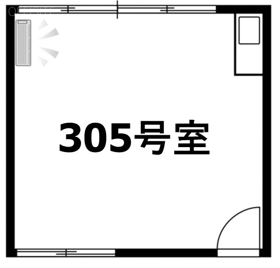 岩本町駅前ビル305 間取り図